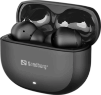 Sandberg 126-51 Play n Go Bluetooth Fülhallgató Headset Töltőtokban - Fekete