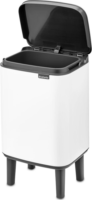 Brabantia BO HI 4 literes Lábakon álló fém szemetes - Fehér
