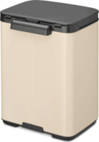 Brabantia BO 4 literes Fali / Álló fém szemetes - Bézs