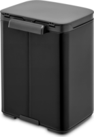 Brabantia BO 4 literes Fali / Álló fém szemetes - Matt fekete
