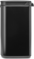 Brabantia BO 4 literes Fali / Álló fém szemetes - Matt fekete
