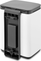 Brabantia BO 4 literes Fali / Álló fém szemetes - Fehér