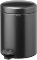 Brabantia Newicon 5 literes pedálos fém szemetes - Sötétszürke