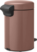 Brabantia Newicon 3 literes pedálos fém szemetes - Taupe