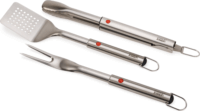 Joseph Joseph GrillOut 3 darabos Rozsdamentes acél BBQ Grill eszköz készlet - Inox