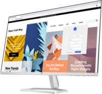 HP 27" Series 5 527SW 16:9 FHD IPS LCD Irodai Monitor - Fehér