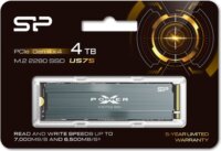 Silicon Power 4TB US75 2280 NVMe PCIe M.2 SSD Hűtőbordával
