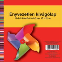 Herlitz 15x15cm Kreatív kézműves papír Kivágólap (10 ív/csomag)