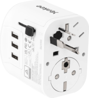 Yenkee YAT UN1 Univerzális Utazó Adapter - Fehér