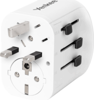 Yenkee YAT UN1 Univerzális Utazó Adapter - Fehér