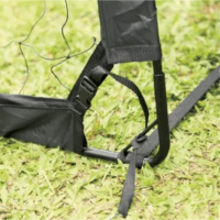 Spartan Pop Up összehajtható focikapu 200 x 100 cm - Fekete