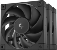 DeepCool FD12 120mm PWM Rendszerhűtő ventilátor 3db - Fekete