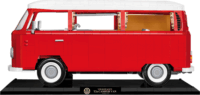 COBI Volkswagen T2a Camper Van Executive Edition 2775 darabos építőjáték 1:12 - Piros/Fehér