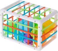 Huanger Szenzoros formaválogató kocka 13 darabos bébijáték