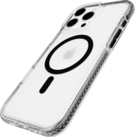 Tech21 EvoCrystal Apple iPhone 16 Pro Max MagSafe Hátlapvédő telefon tok - Fekete/Átlátszó