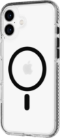 Tech21 EvoCrystal Apple iPhone 16 Plus MagSafe Hátlapvédő telefon tok - Fekete/Átlátszó