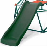 Plum Deimos Fém kupolamászóka csúszdával 261 x 182 x 90 cm - Zöld