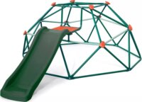 Plum Deimos Fém kupolamászóka csúszdával 261 x 182 x 90 cm - Zöld