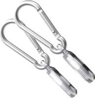 Tech21 EvoClear 2 darabos AirTag védő tok - Átlátszó