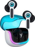 Yenkee Everplay YHP 10BT TWS Wireless In-Ear Fülhallgató Headset töltőtokban - Fehér/Átlátszó