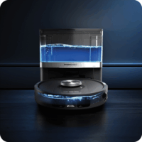 Shark RV2800YEEU Robotporszívó felmosó funkcióval - Fekete