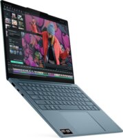 Lenovo Yoga Slim 7 14AKP10 Laptop Zöldeskék (14" / AMD Ryzen Al 5-340 / 16GB / 512GB SSD / Win 11 Home)