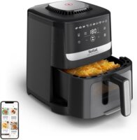 Tefal EY5568E0 Easy Fry Silence AirFryer Okos Forrólevegős sütő 5L - Fekete