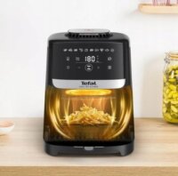 Tefal EY5568E0 Easy Fry Silence AirFryer Okos Forrólevegős sütő 5L - Fekete