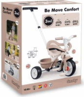 Smoby Be Move Confort 2025 3 az 1-ben szülőkaros tricikli - Bézs