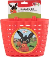 Acamar Films Bing nyuszi Biciklis kosár - Piros