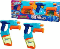 Hasbro Nerf Dunk-Fill Soaker pack 2 darabos vizipisztoly szett 300ml