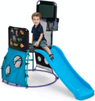 Plum My First Activity Tower Játszótorony csúszdával és kosárpalánkkal - 260 x 100 x 143 cm