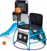 Plum My First Activity Tower Játszótorony csúszdával és kosárpalánkkal - 260 x 100 x 143 cm