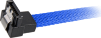 Sharkoon SATA 90° Kábel 0.45m (SATA III apa - SATA III apa) - Kék