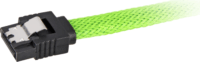 Sharkoon SATA III kábel 0.30m (SATA III apa - SATA III apa) - Zöld