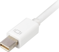 Sharkoon Mini Displayport apa - VGA anya Adapterkábel 0.15m - Fehér