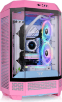 Thermaltake The Tower 300 Mikro Torony Számítógépház - Rózsaszín