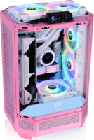 Thermaltake The Tower 300 Mikro Torony Számítógépház - Rózsaszín
