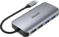 Unitek D1122A01 8 in 1 Univerzális USB-C Laptop Dokkoló 100 Watt