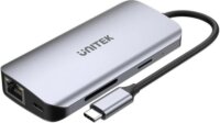 Unitek D1122A01 8 in 1 Univerzális USB-C Laptop Dokkoló 100 Watt