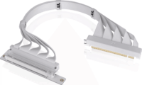 Thermaltake PCI-E 4.0 Dual Riser Kábel 40 cm - Fehér