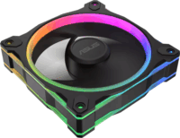 Asus MR120 Prime 120mm PWM ARGB Rendszerhűtő ventilátor - Fekete