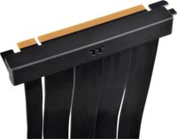 Thermaltake PCI-E 4.0 Dual 90 Degree Riser Kábel Adapter 13 cm - Fekete