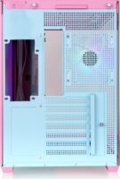Thermaltake View 380 TG ARGB Midi Torony Számítógépház - Rózsaszín