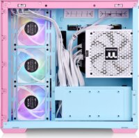 Thermaltake View 380 TG ARGB Midi Torony Számítógépház - Rózsaszín