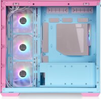 Thermaltake View 380 TG ARGB Midi Torony Számítógépház - Rózsaszín