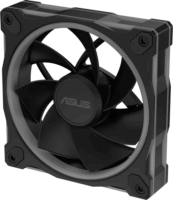 Asus MR120 Prime Reverse 120mm PWM ARGB Rendszerhűtő ventilátor - Fekete