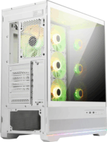 MSI MAG PANO 110R PZ Midi Torony Számítógépház + 4db 120mm ventilátor - Fehér