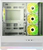 MSI MAG PANO 110R PZ Midi Torony Számítógépház + 4db 120mm ventilátor - Fehér