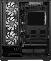 MSI MAG PANO 110R PZ Midi Torony Számítógépház + 4db 120mm ventilátor - Fekete